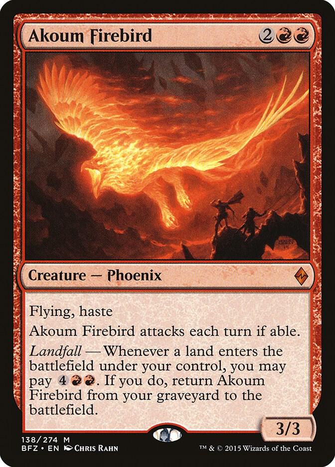 Akoum Firebird card image