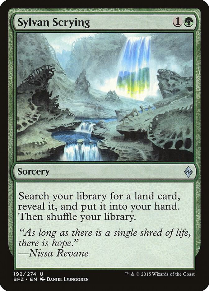 Sylvan Scrying card image