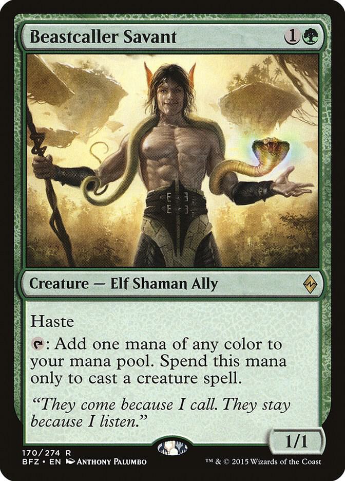 Beastcaller Savant card image