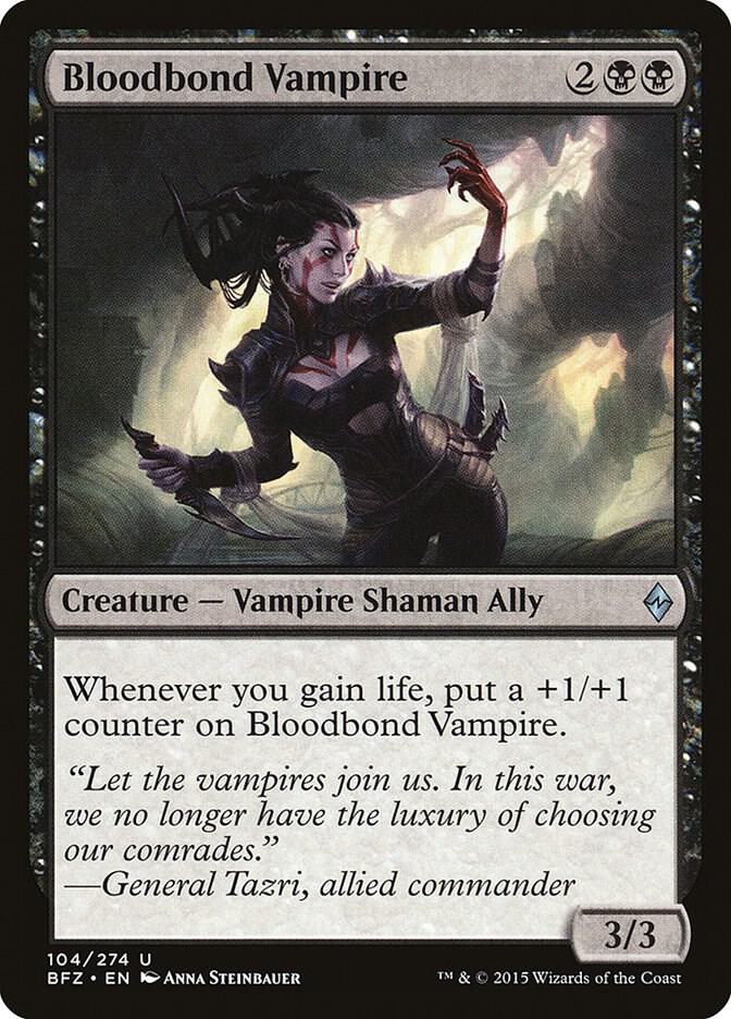 Bloodbond Vampire card image