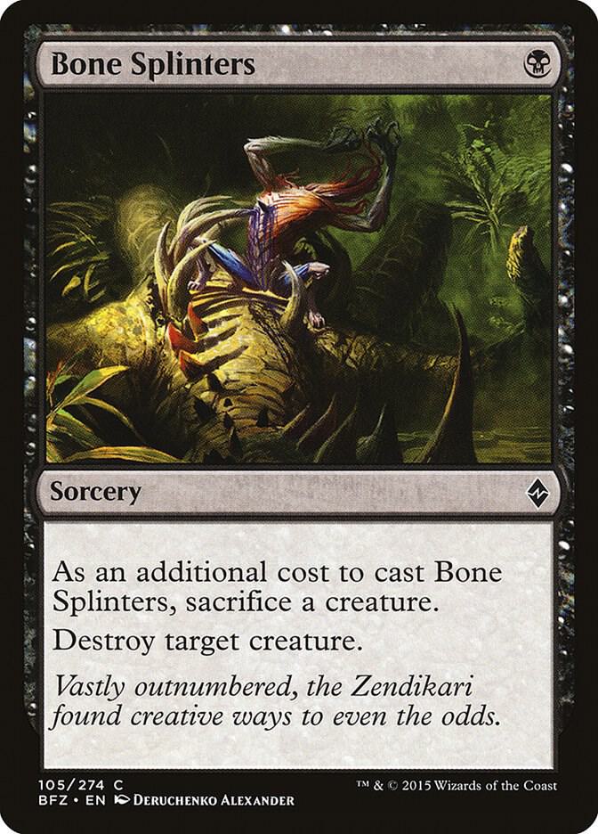 Bone Splinters card image