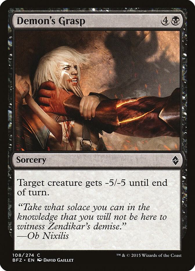 Demon's Grasp card image