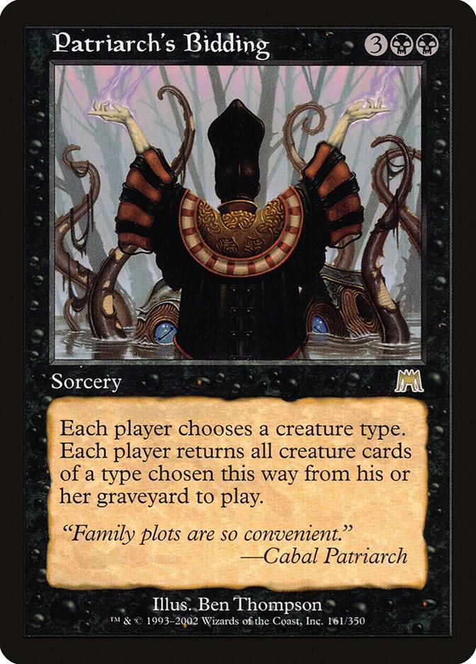 Patriarch's Bidding card image