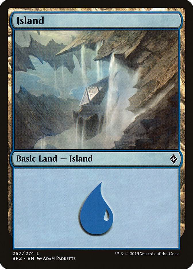 Island (257) card image