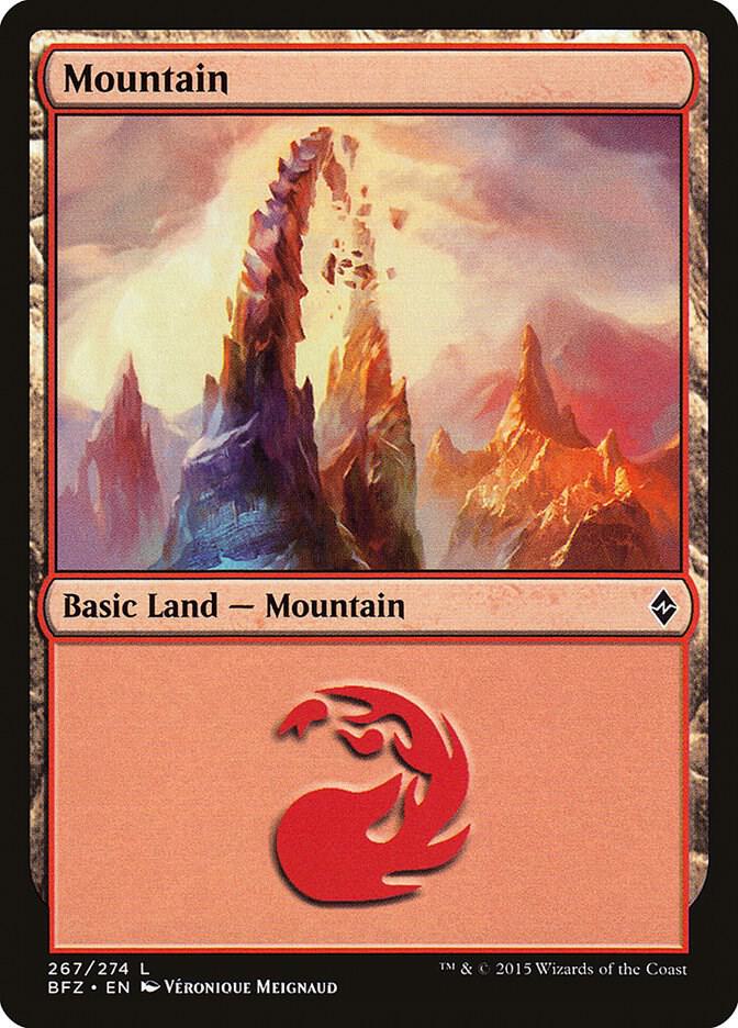 Mountain (267) card image
