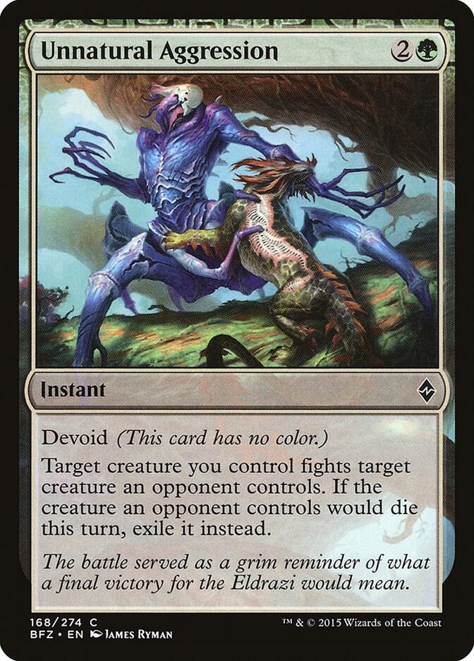 Unnatural Aggression card image