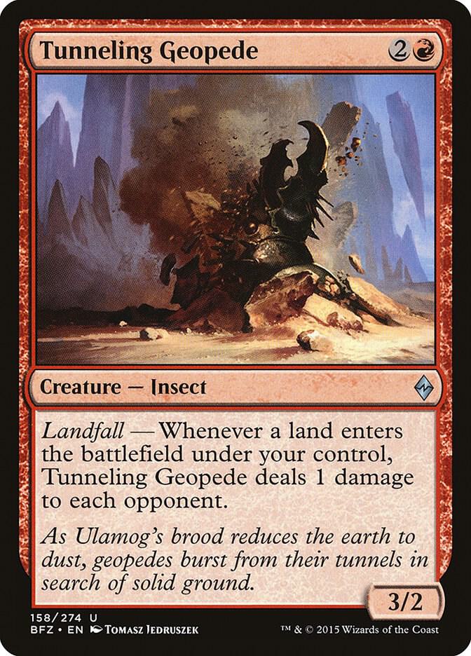Tunneling Geopede card image