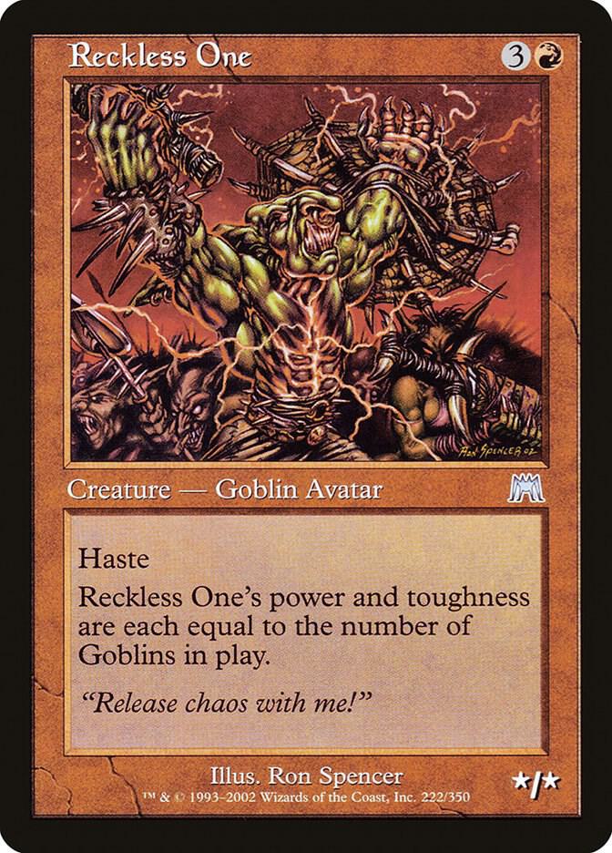 Reckless One card image
