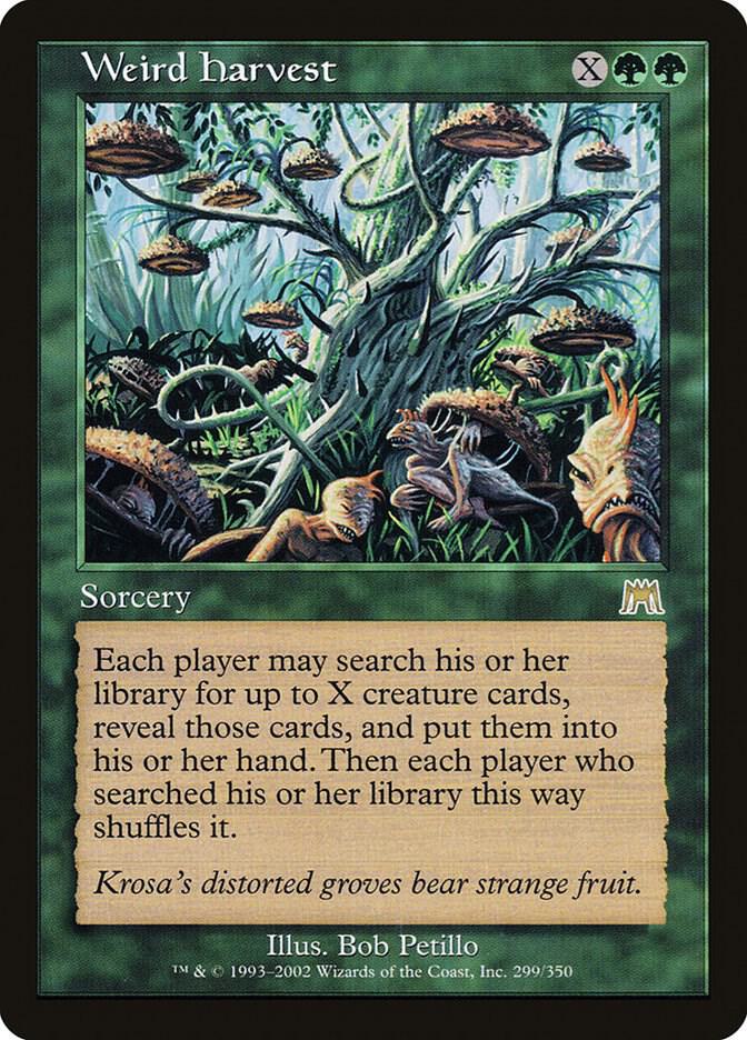 Weird Harvest card image
