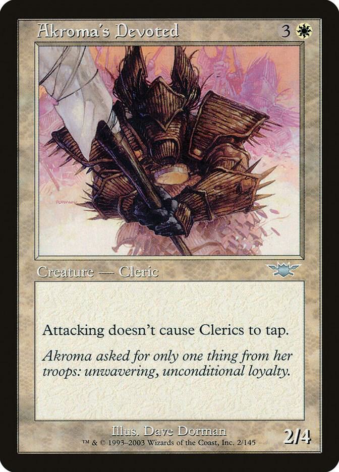 Akroma's Devoted card image