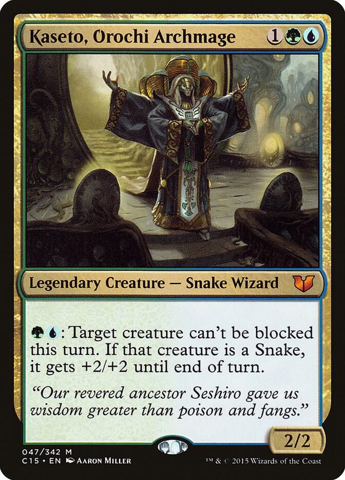 Kaseto, Orochi Archmage card image