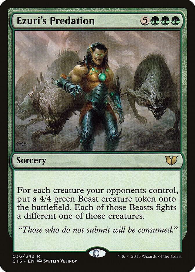 Ezuri's Predation card image