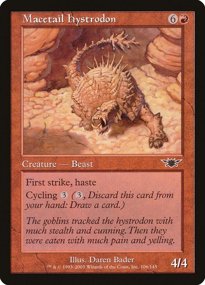 Macetail Hystrodon card image