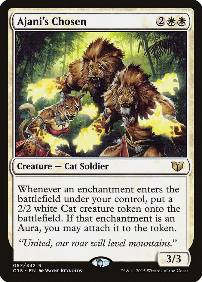 Ajani's Chosen card image