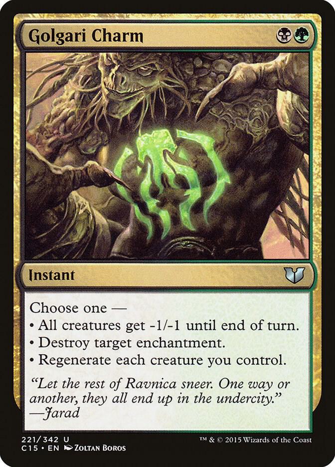 Golgari Charm card image