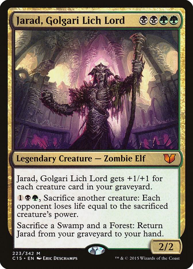 Jarad, Golgari Lich Lord card image