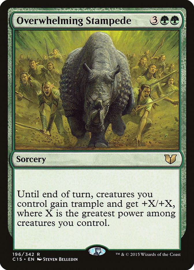 Overwhelming Stampede card image