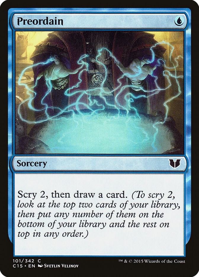Preordain card image
