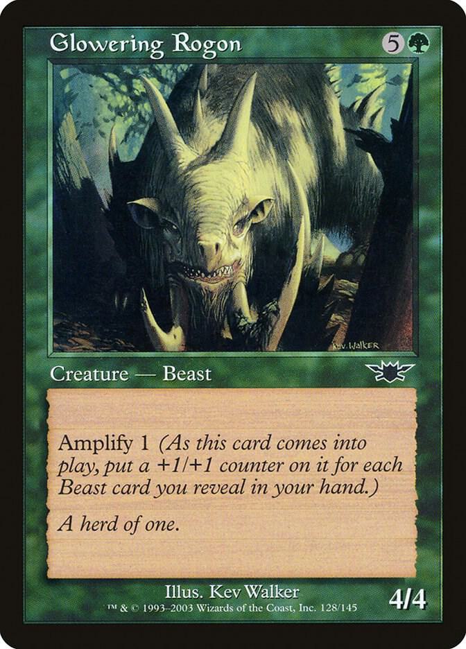 Glowering Rogon card image