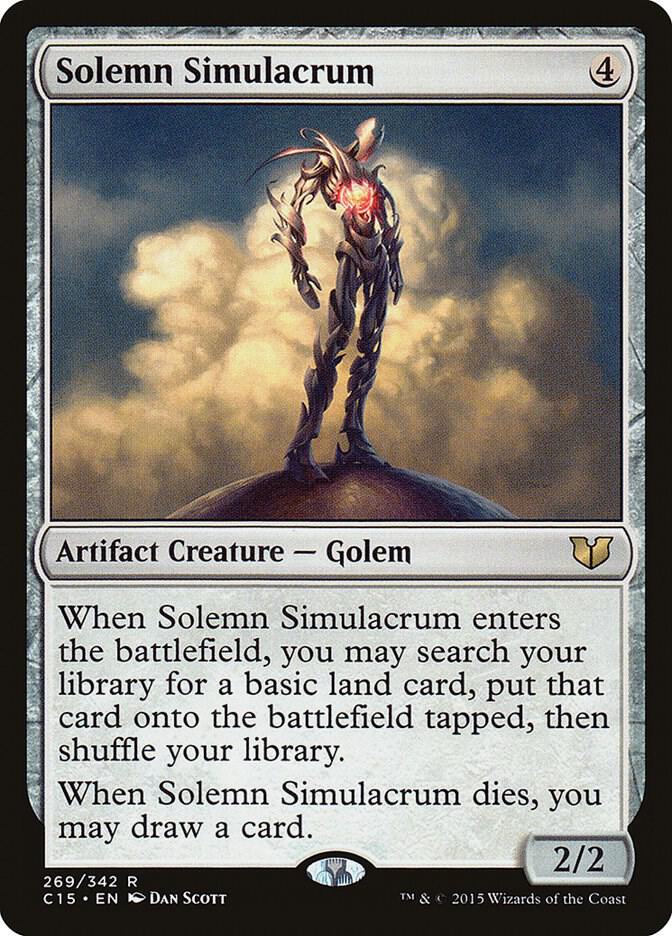 Solemn Simulacrum card image