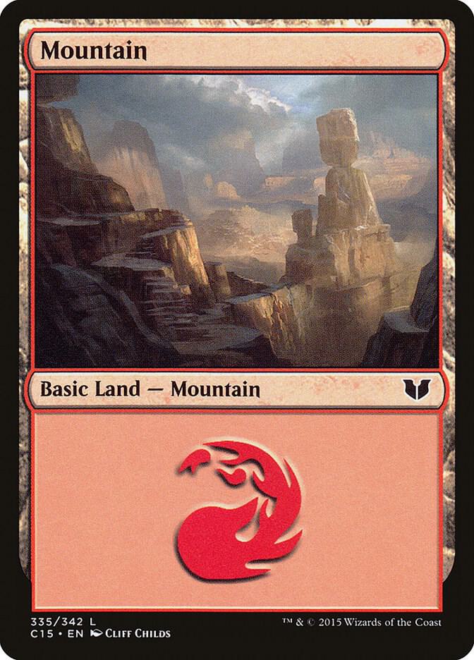 Mountain (335) card image