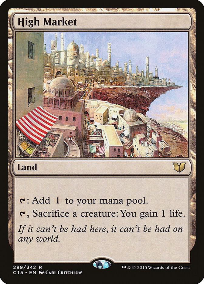 High Market card image