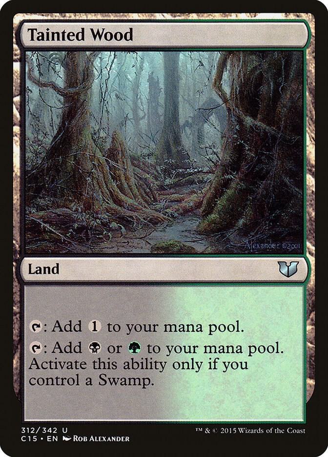 Tainted Wood card image