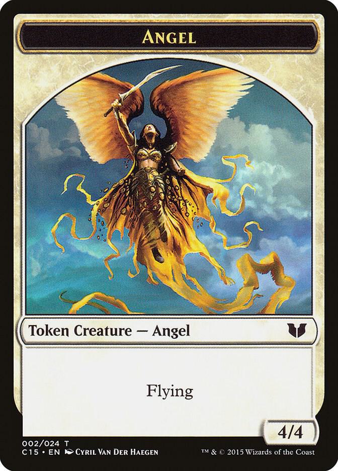 Angel // Knight (Vigilance) Double-Sided Token card image
