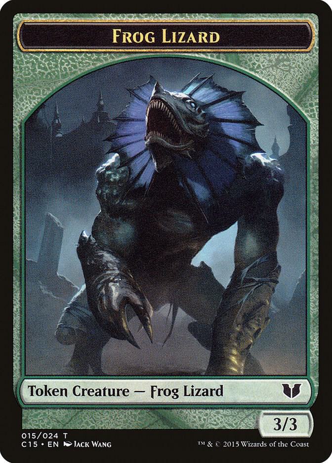 Frog Lizard // Germ Double-Sided Token card image