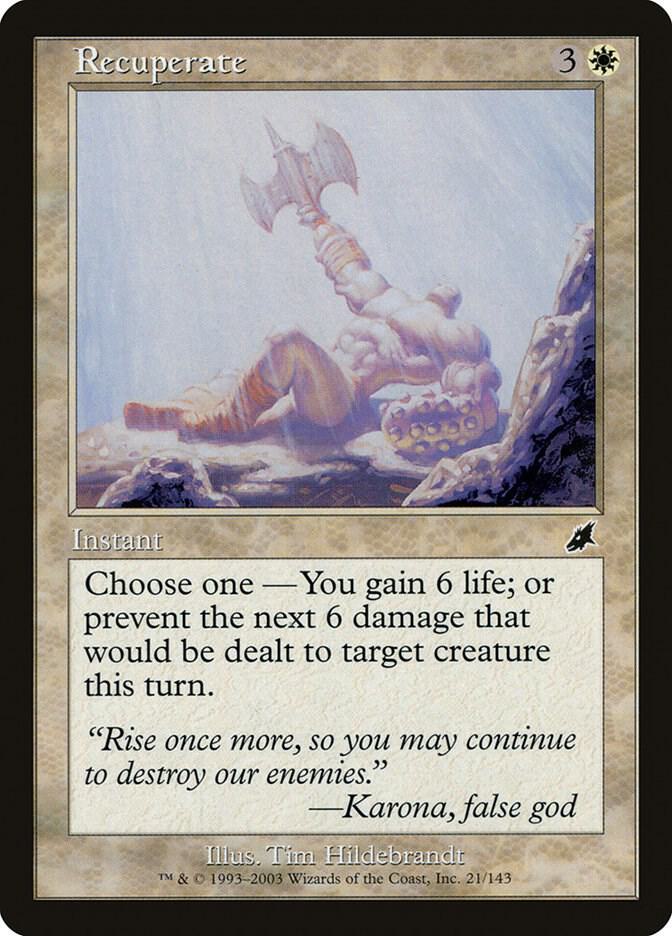 Recuperate card image
