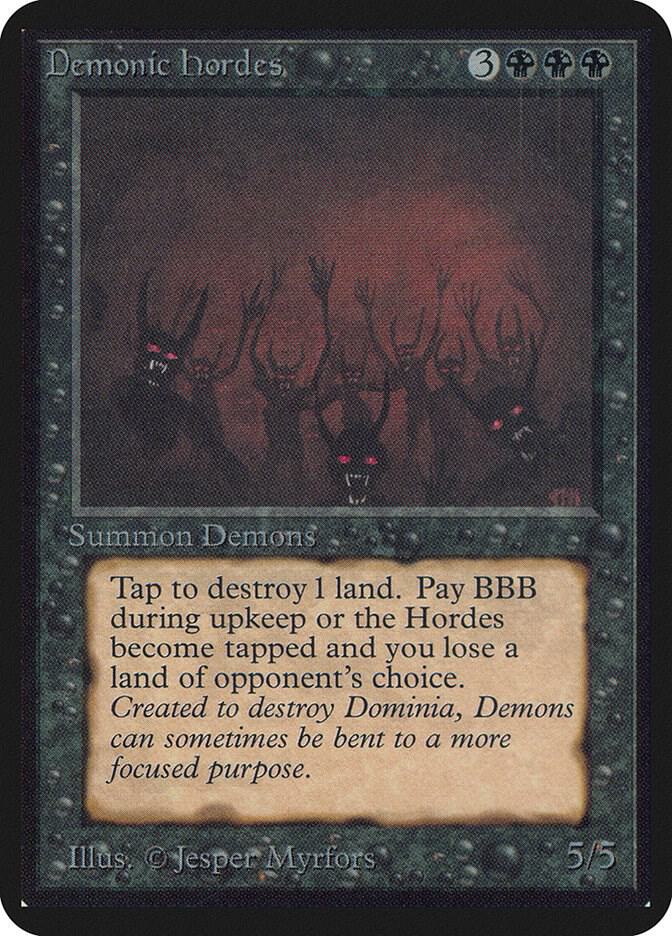 Demonic Hordes card image
