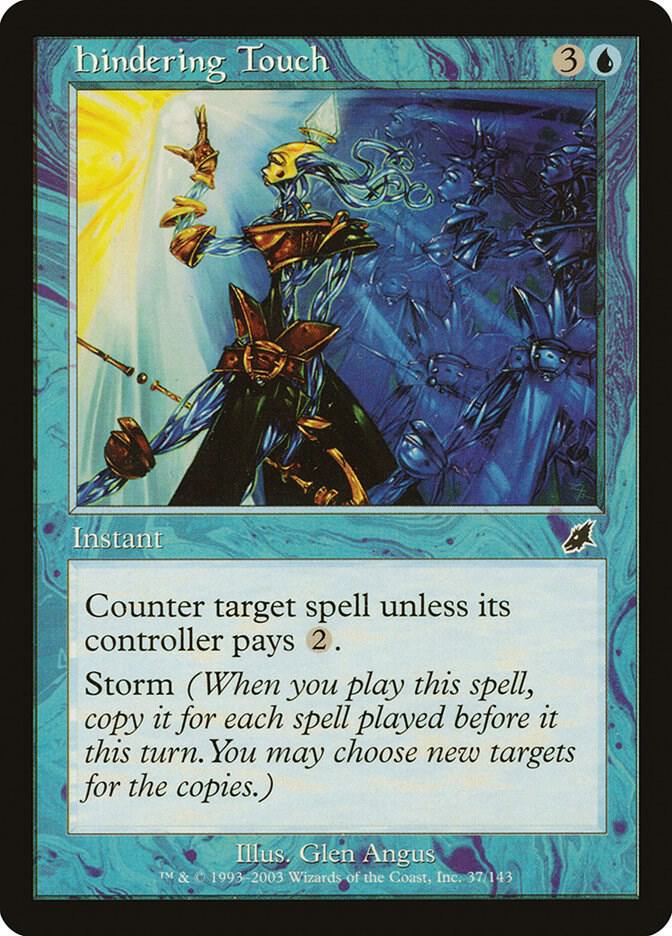 Hindering Touch card image