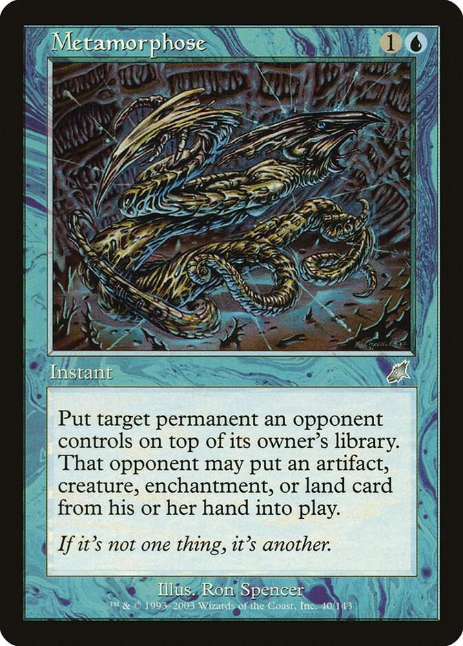 Metamorphose card image