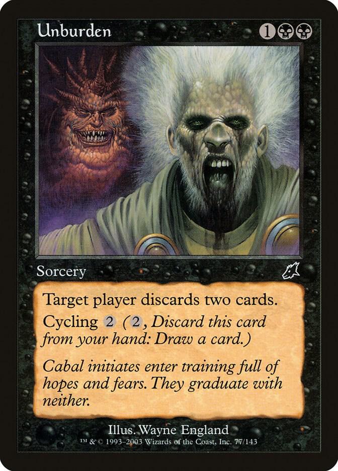 Unburden card image