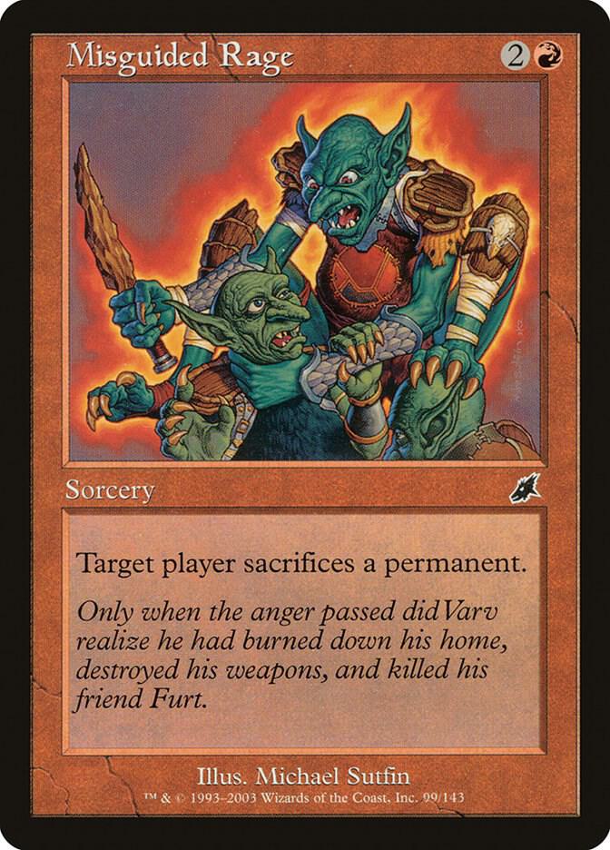 Misguided Rage card image