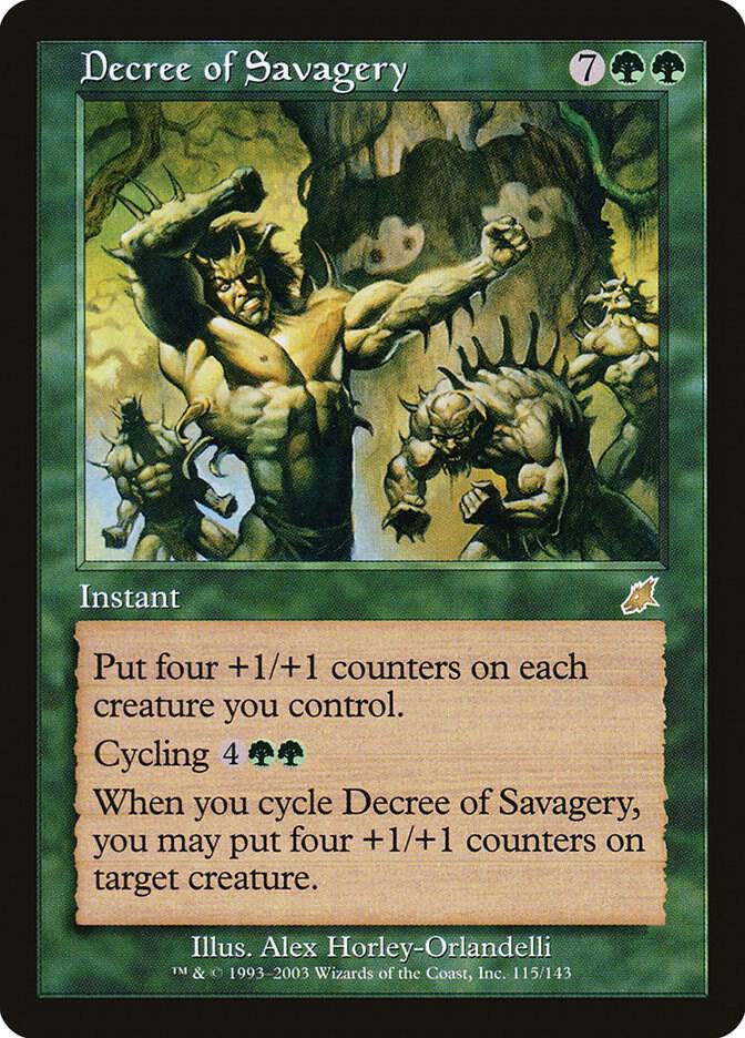 Decree of Savagery card image