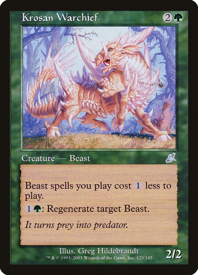 Krosan Warchief card image