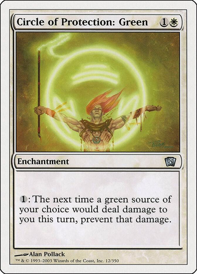 Circle of Protection: Green card image