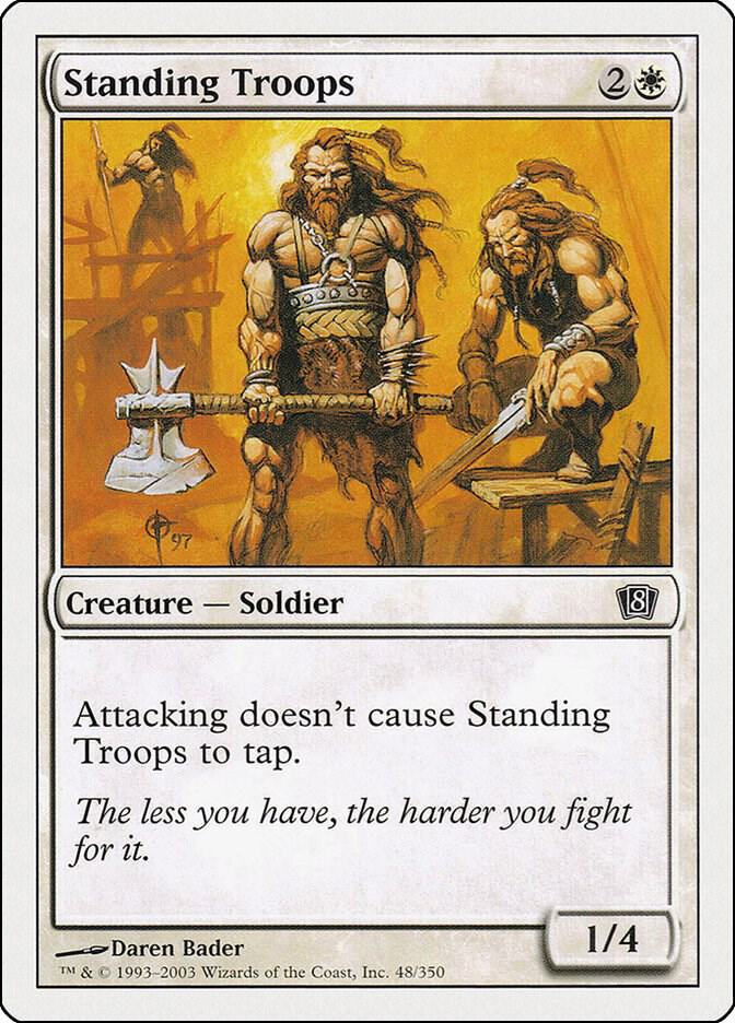 Standing Troops card image