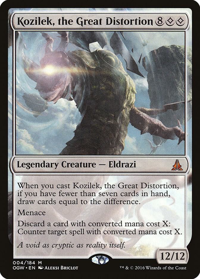 Kozilek, the Great Distortion card image