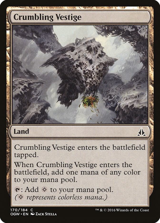 Crumbling Vestige card image