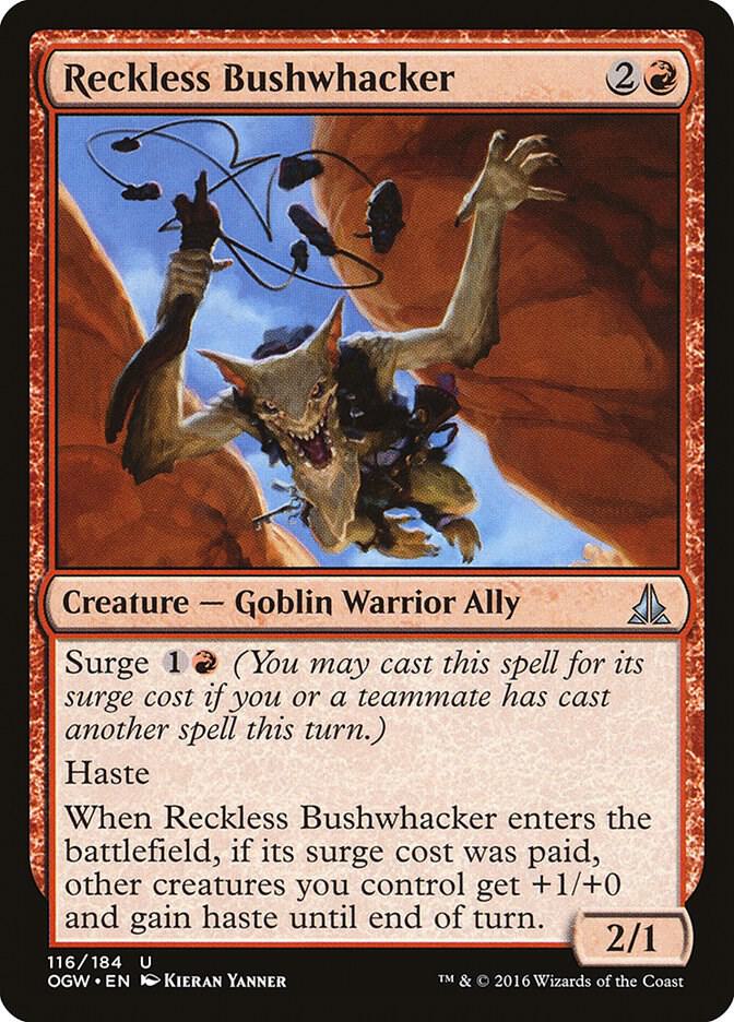 Reckless Bushwhacker card image