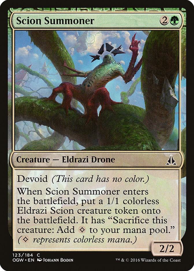 Scion Summoner card image