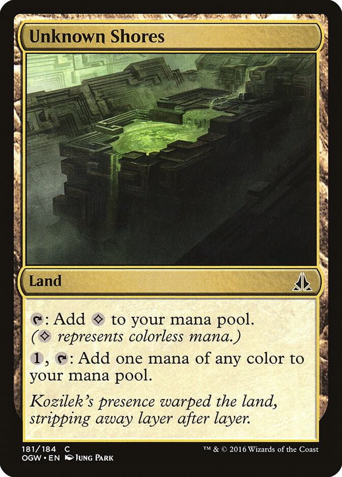 Unknown Shores card image