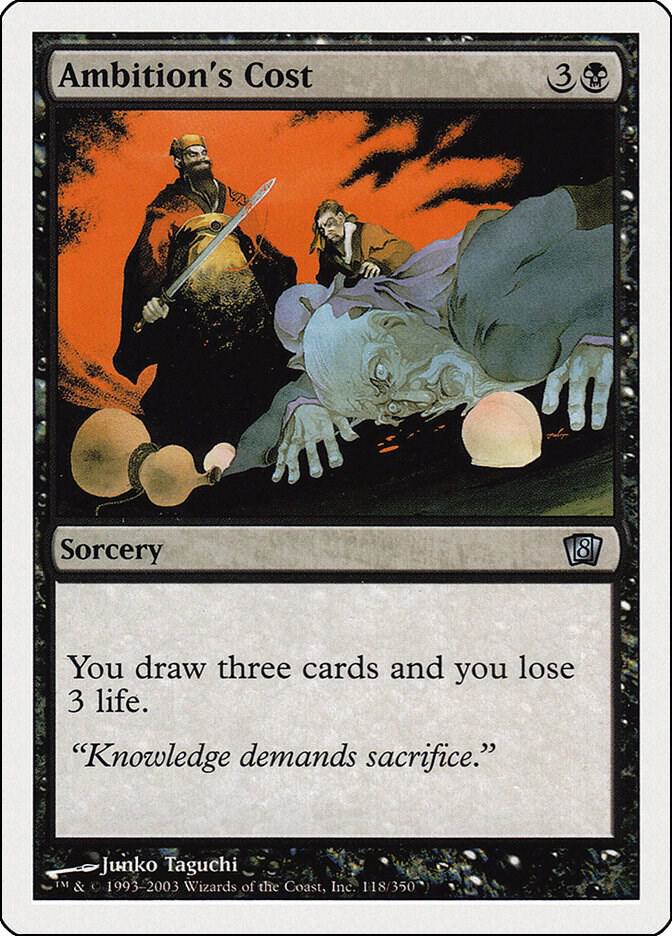 Ambition's Cost card image