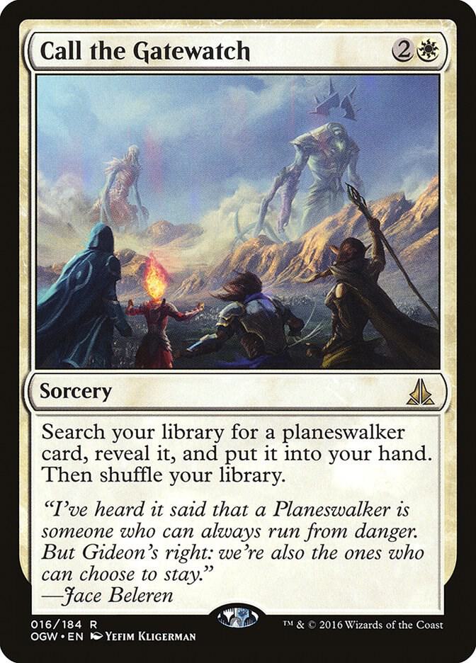Call the Gatewatch card image