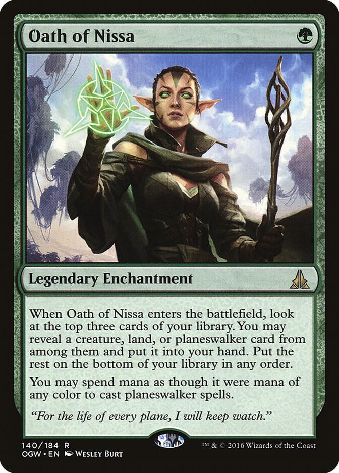Oath of Nissa card image