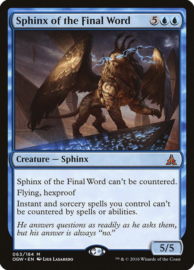 Sphinx of the Final Word card image
