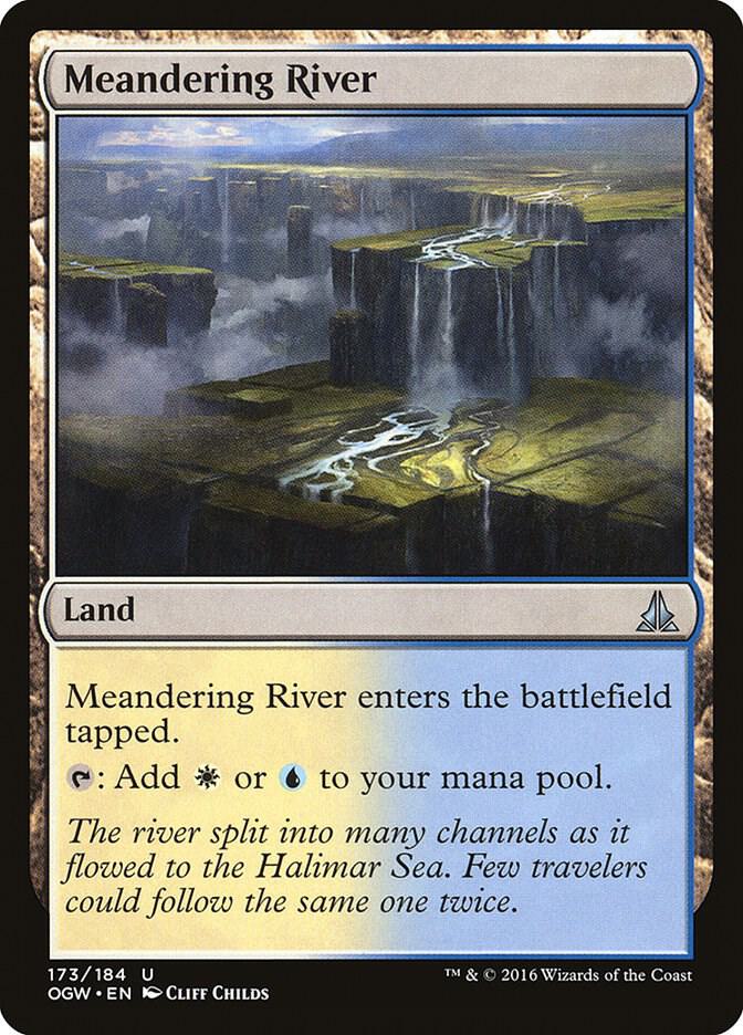 Meandering River card image