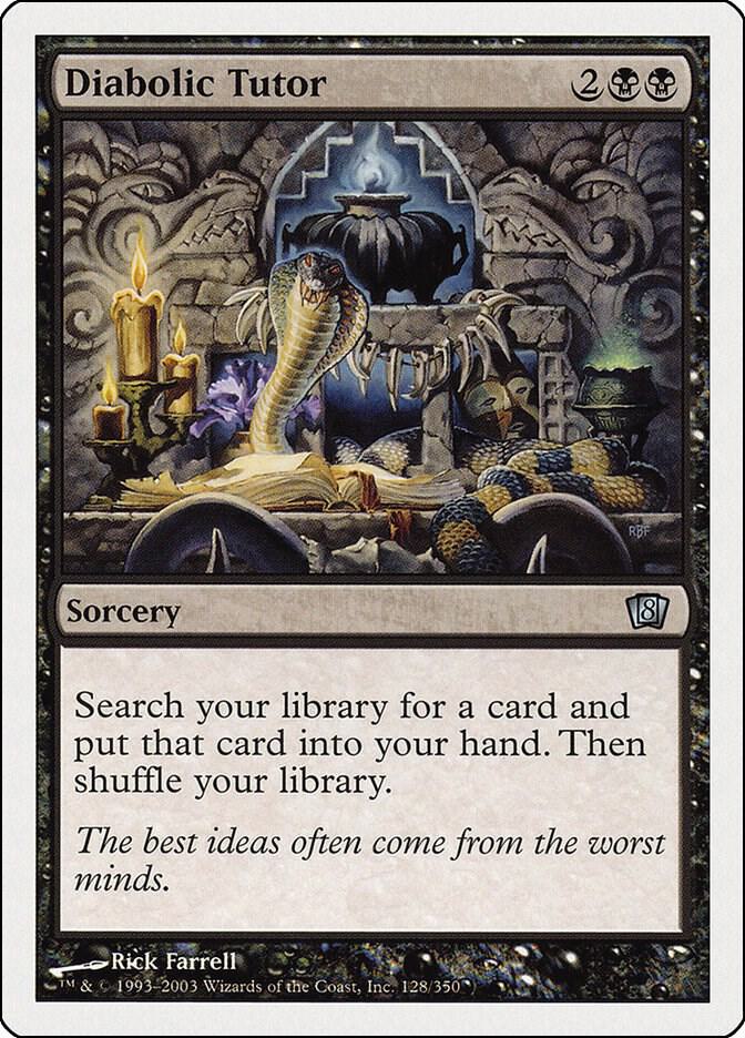 Diabolic Tutor card image